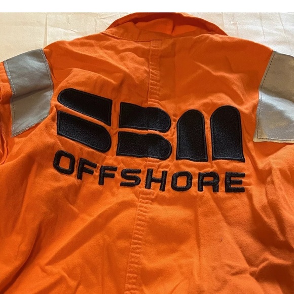 Lapco fireproof FP orange suit used size large - Picture 4 of 4